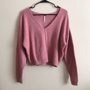 Free People V-Neck Sweater